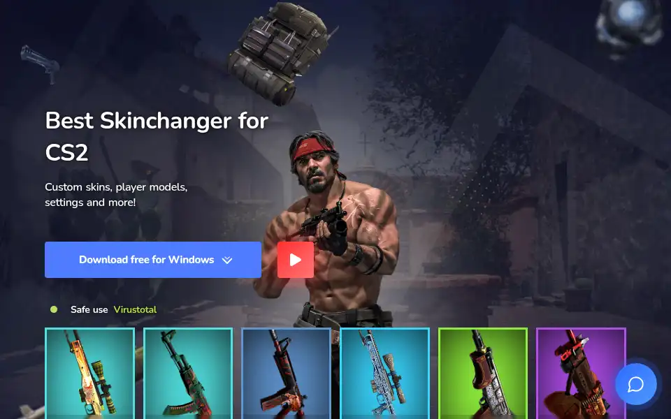 Screenshot of cs-changer.net
