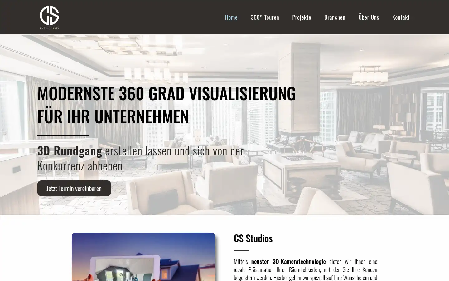 Screenshot of cs-studios.de