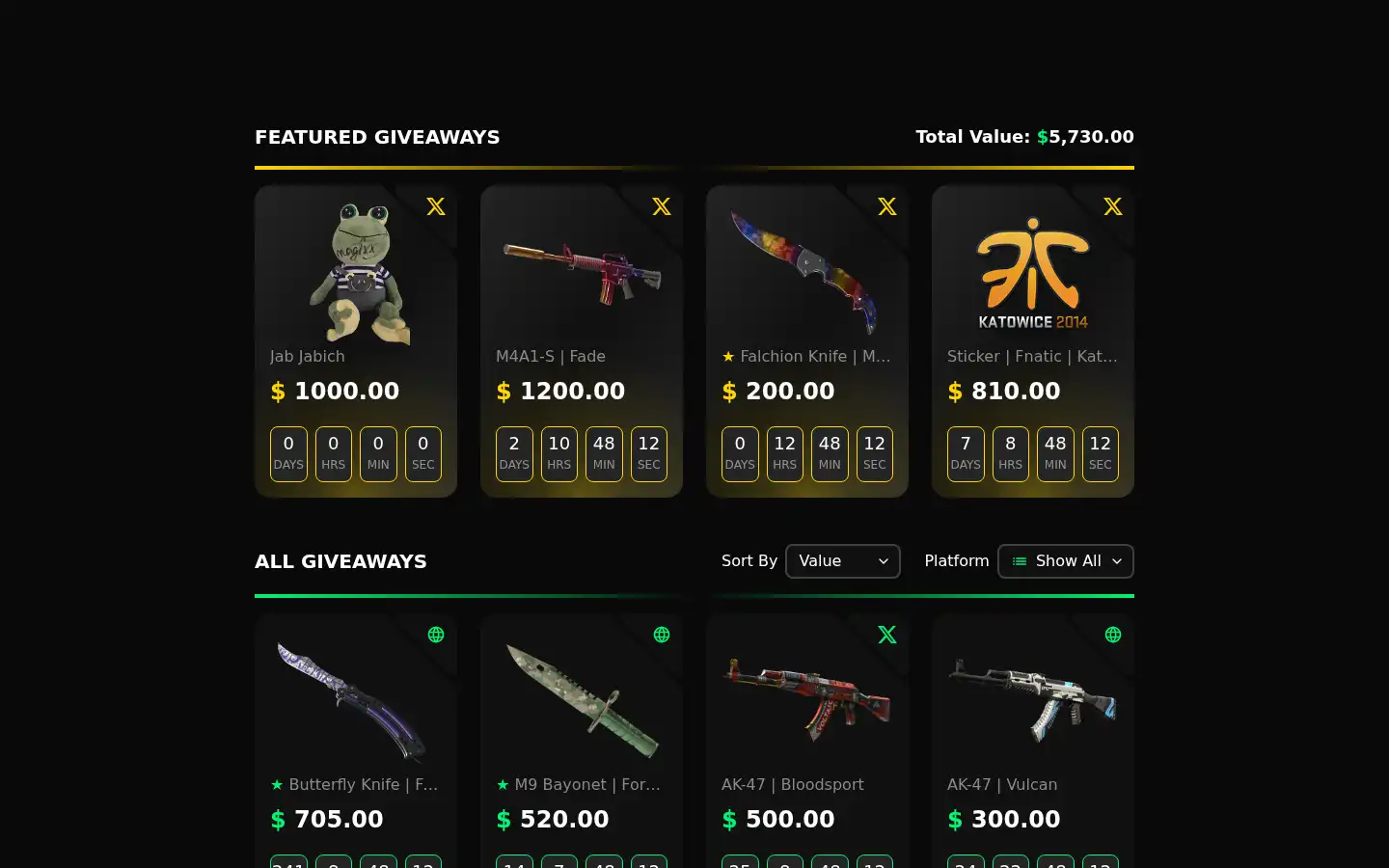 Screenshot of cs2.free