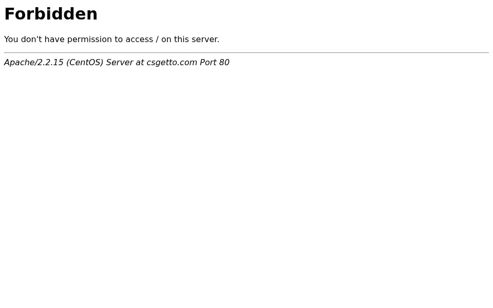 Screenshot of csgetto.com