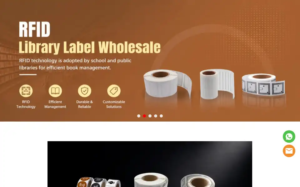 Screenshot of cshinrfid.com