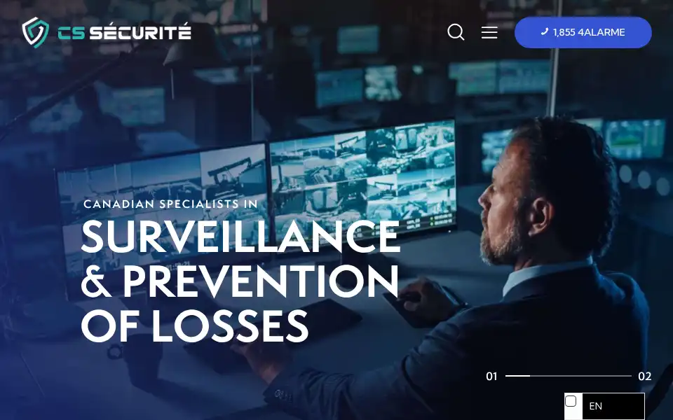 Screenshot of cssecurite.com