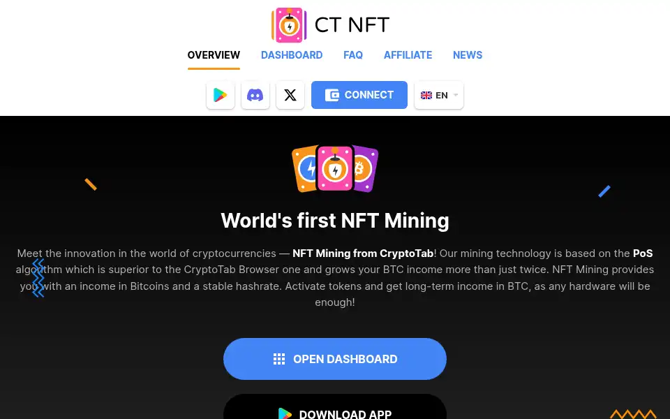 Screenshot of ctnft.net