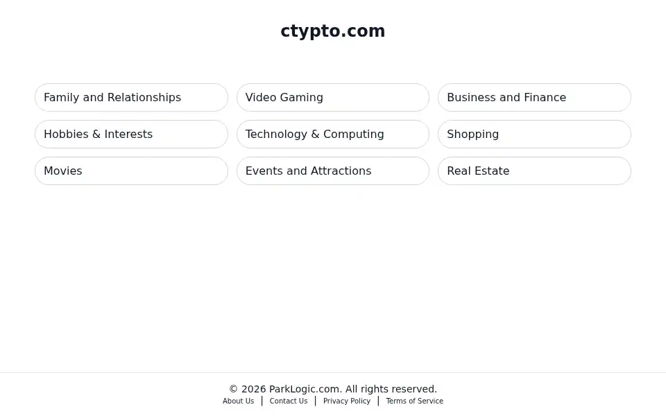 Screenshot of ctypto.com