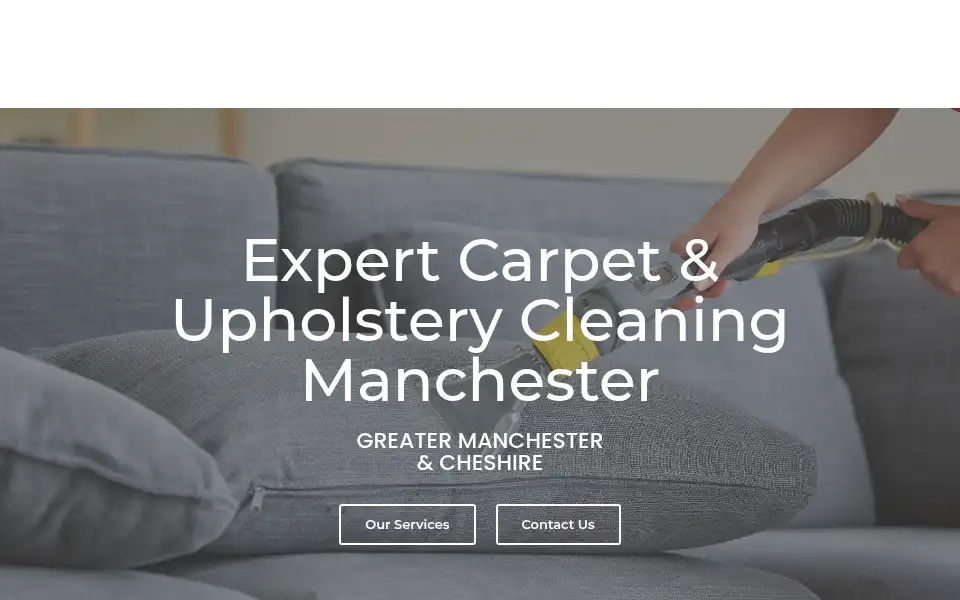 Screenshot of cubecleaning.co.uk