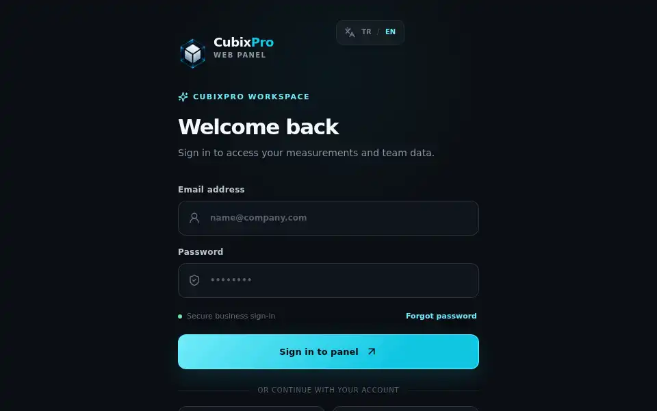 Screenshot of cubix-pro.com