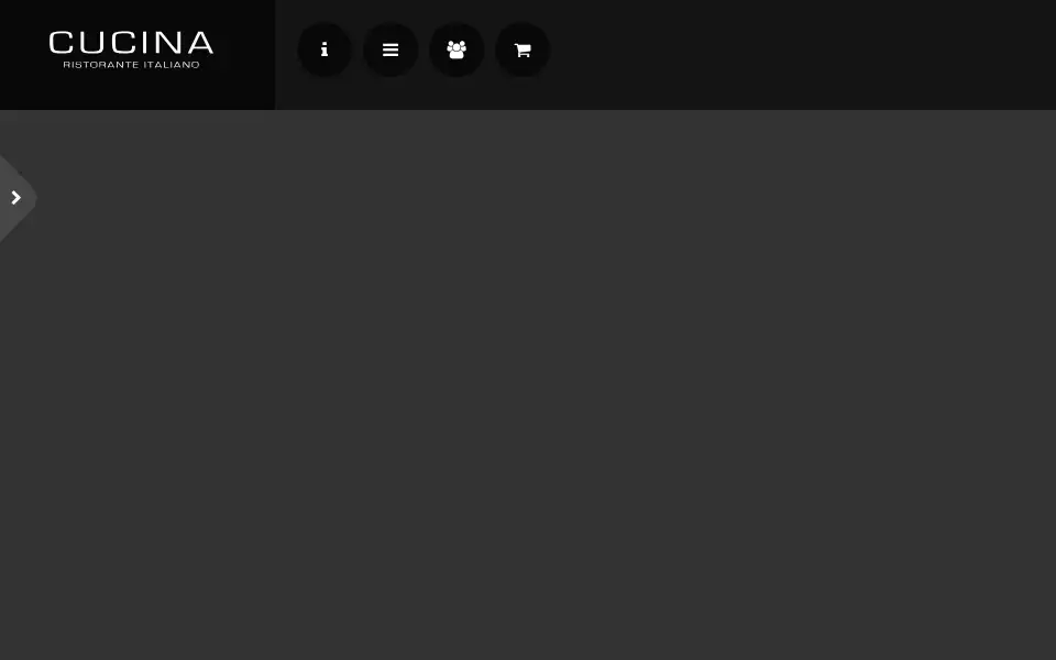 Screenshot of cucinaleigh.co.uk
