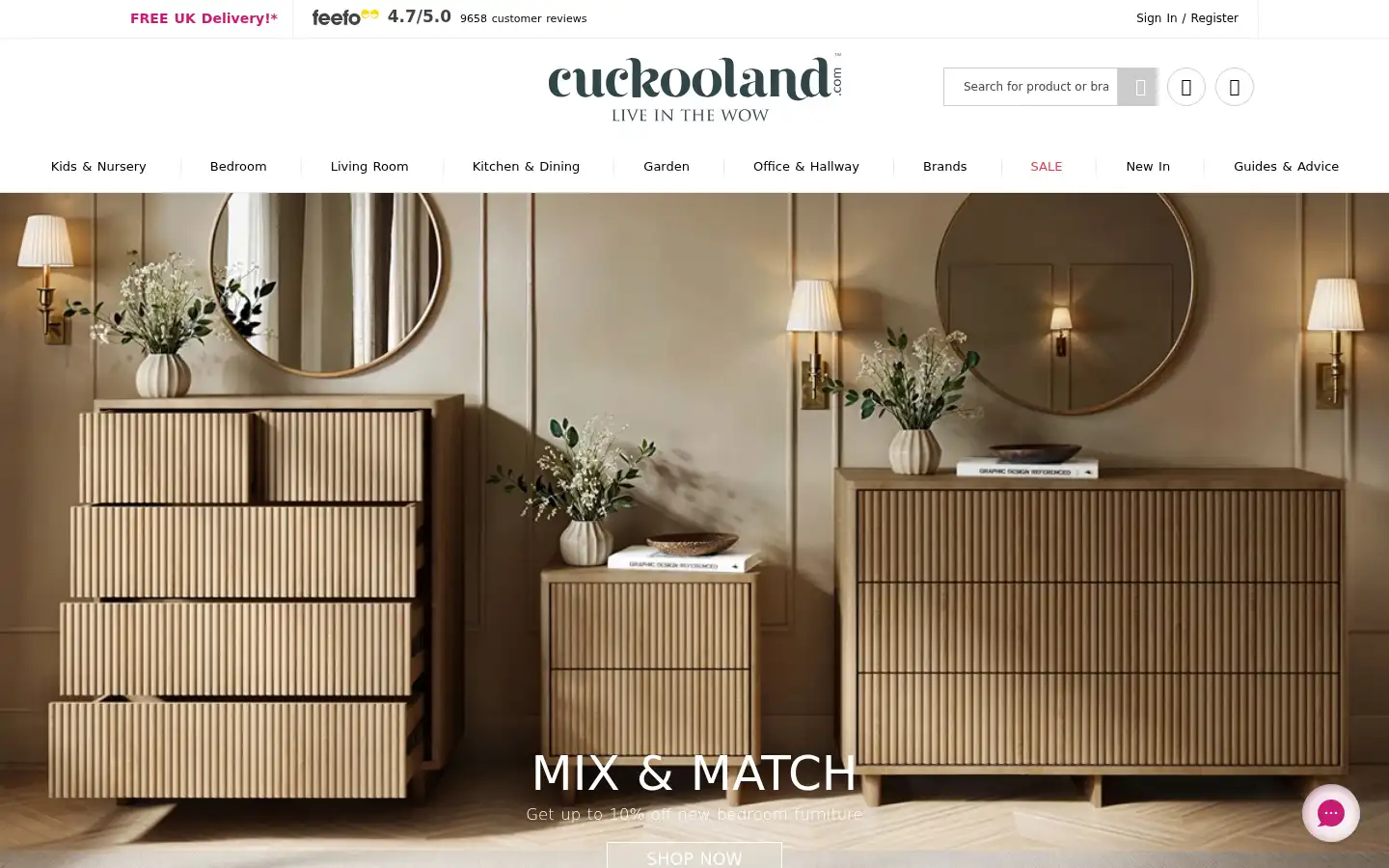Screenshot of cuckooland.com