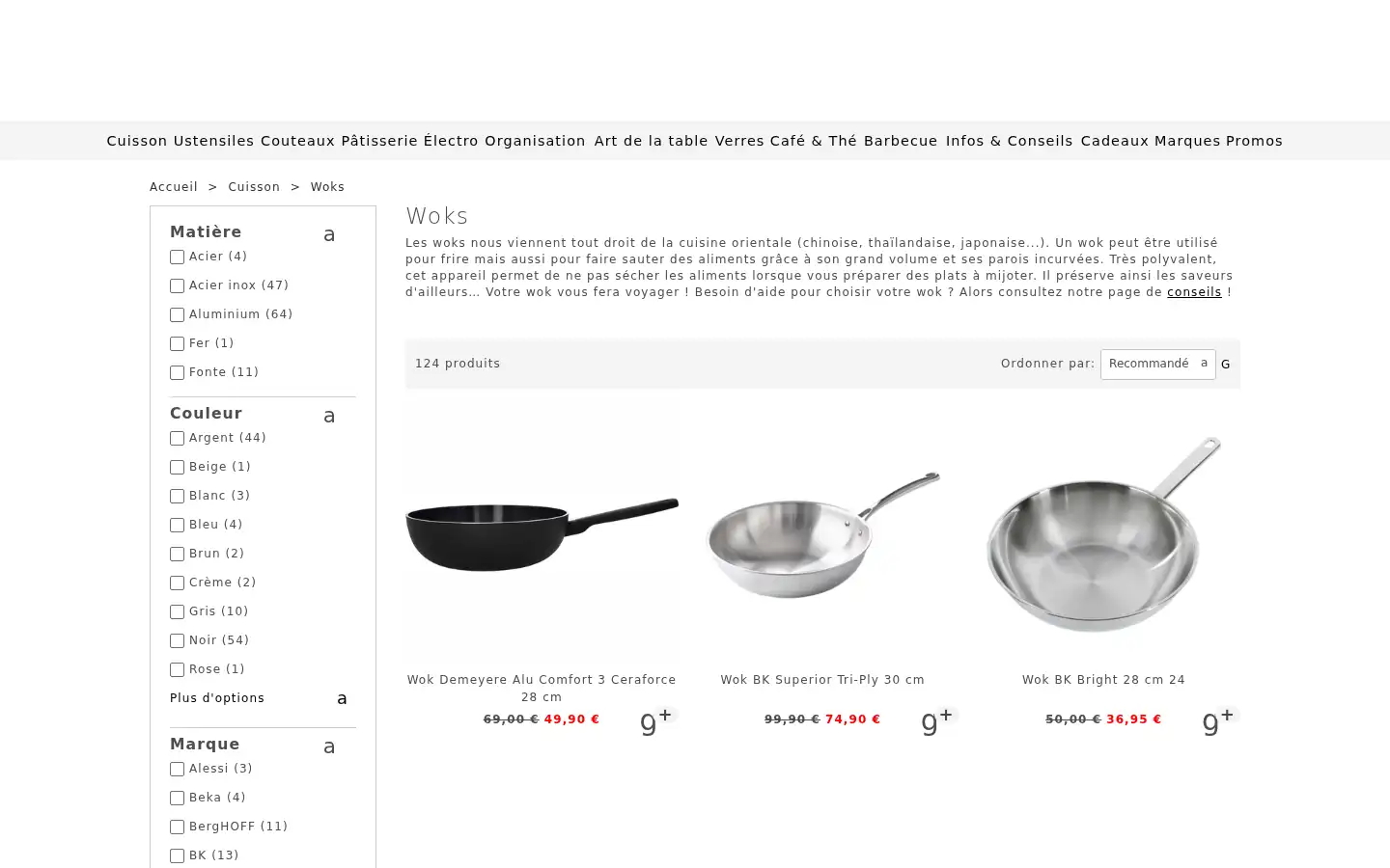 Screenshot of cuisineetcocotte.fr