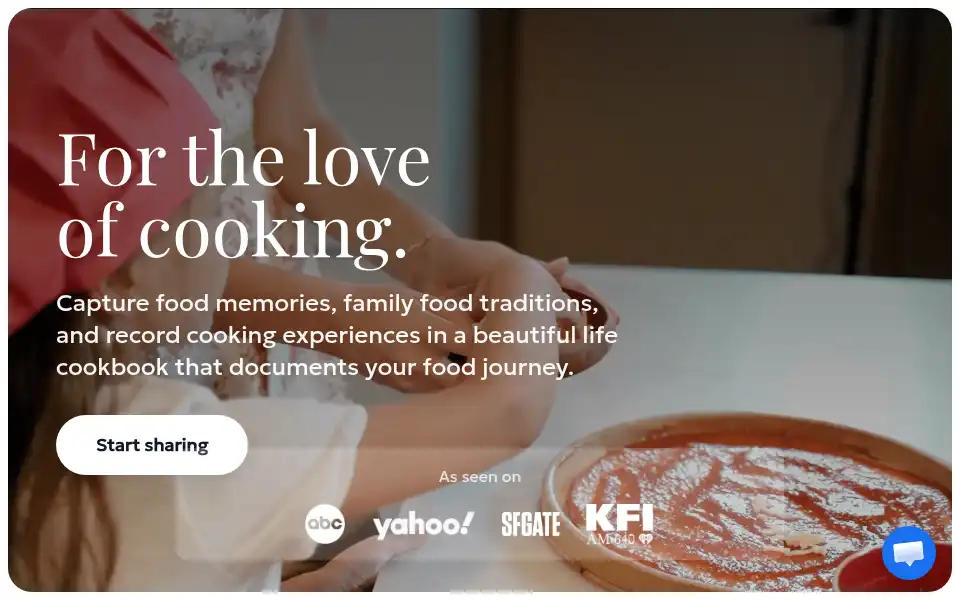 Screenshot of culinage.app