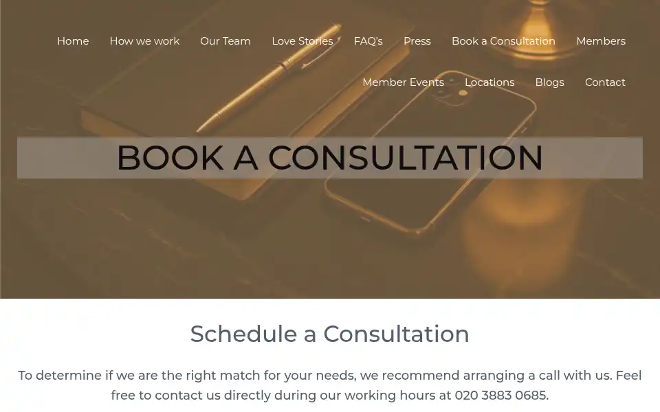 Screenshot of cupidinthecity.com