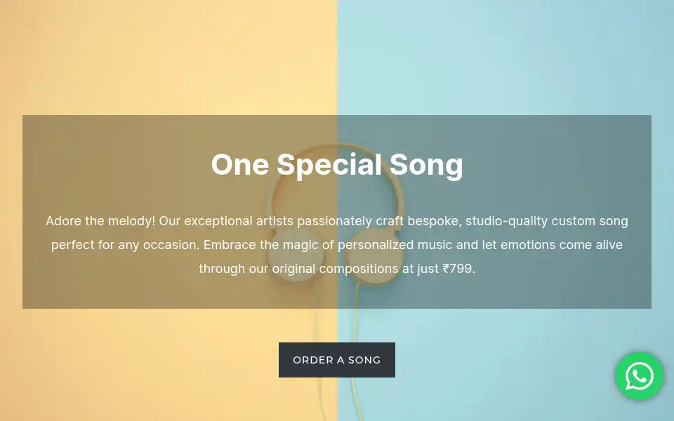 Screenshot of cupofsong.com