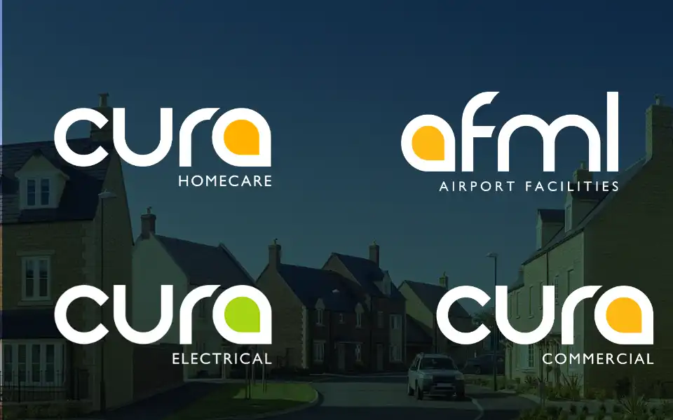 Screenshot of cura-home-care.co.uk