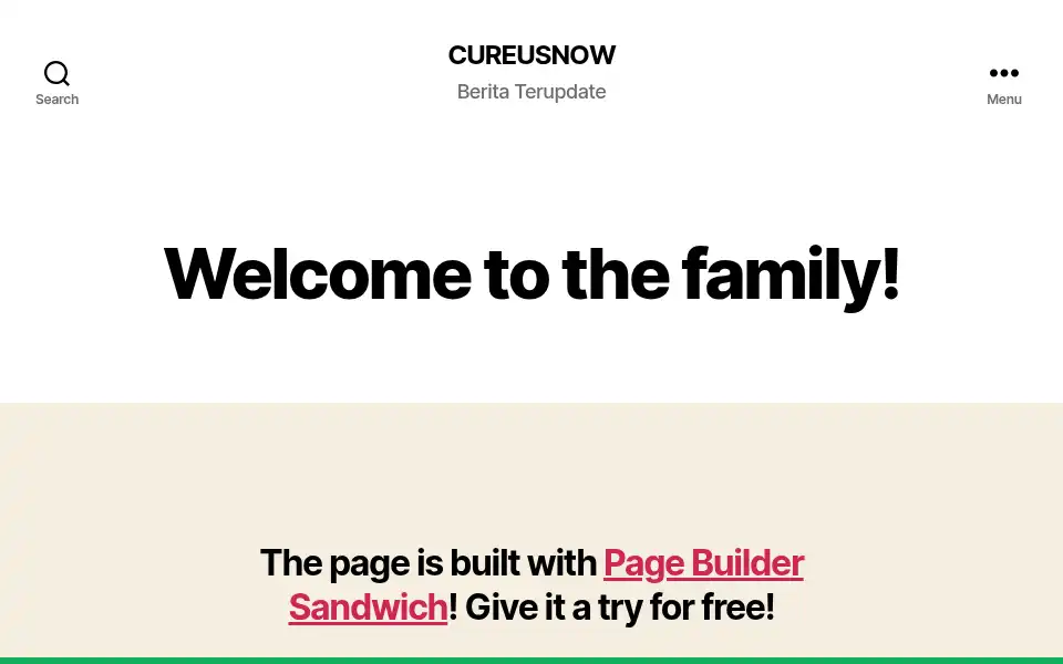 Screenshot of cureusnow.com