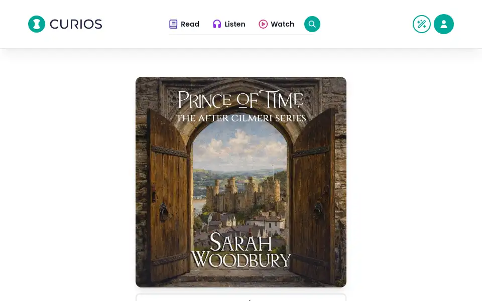 Screenshot of curios.com
