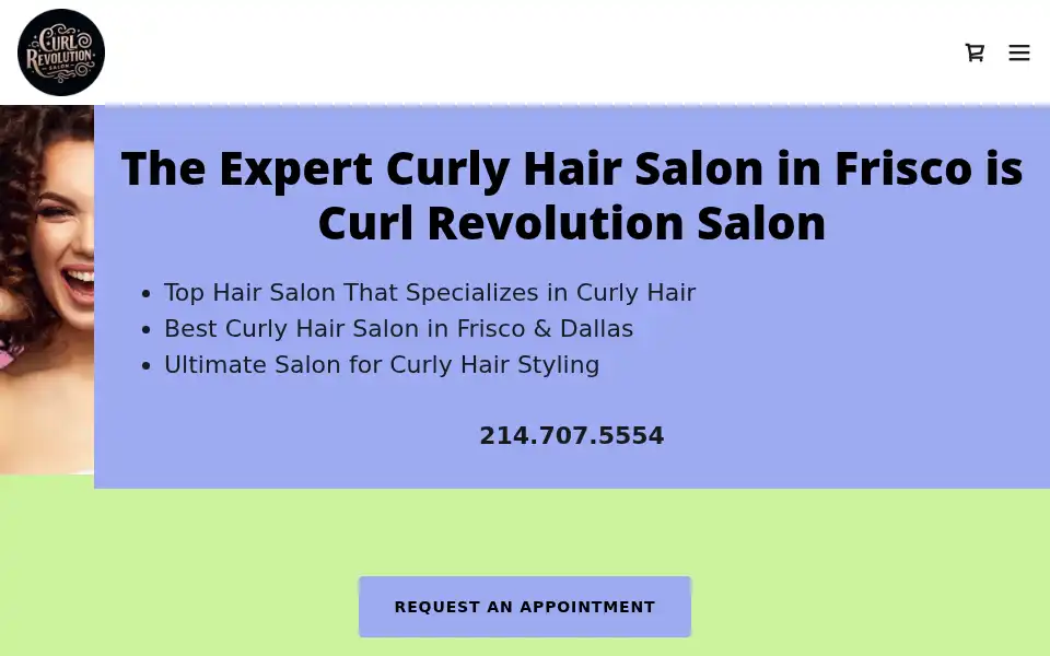 Screenshot of curlrevolution.com
