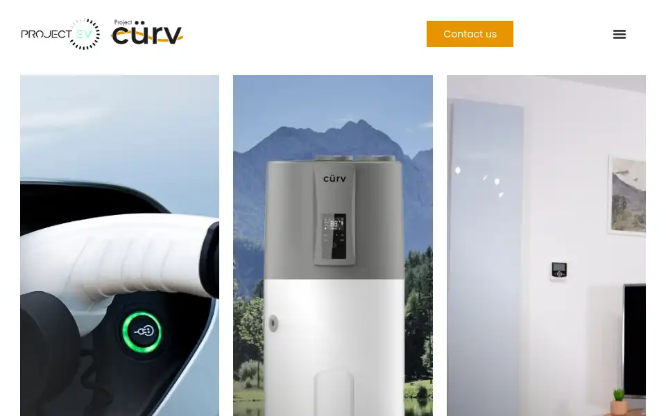 Screenshot of curv360.com