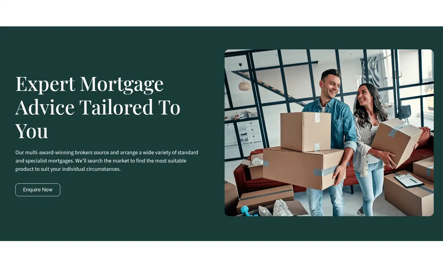 Screenshot of curzonfinancial.com