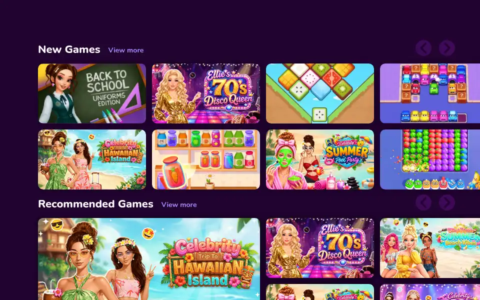 Screenshot of cutedressup.com