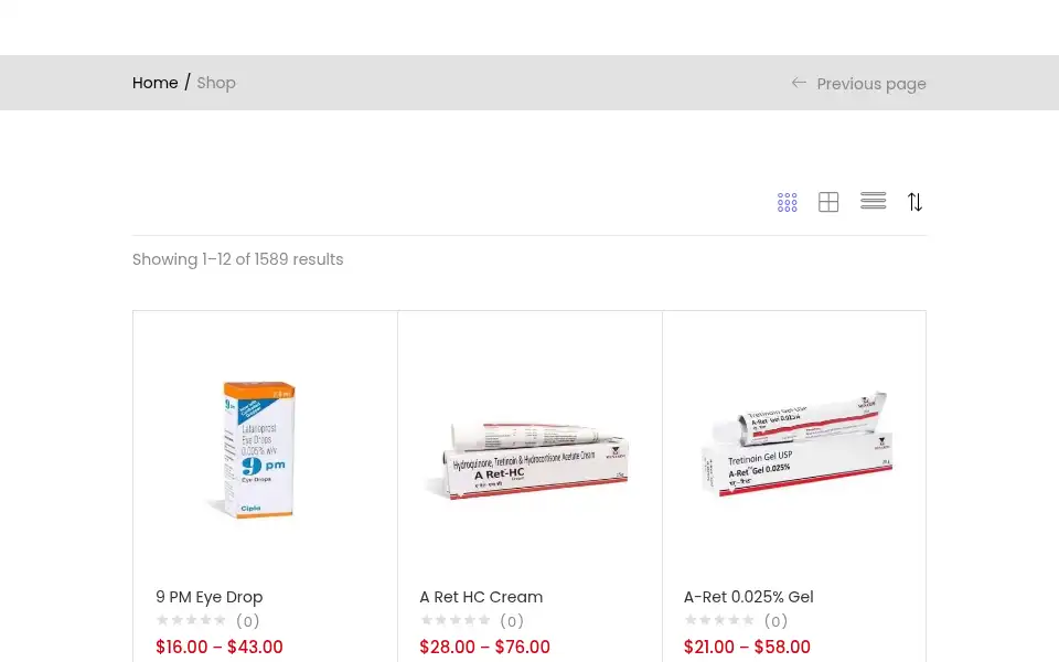 Screenshot of cutepharma.com