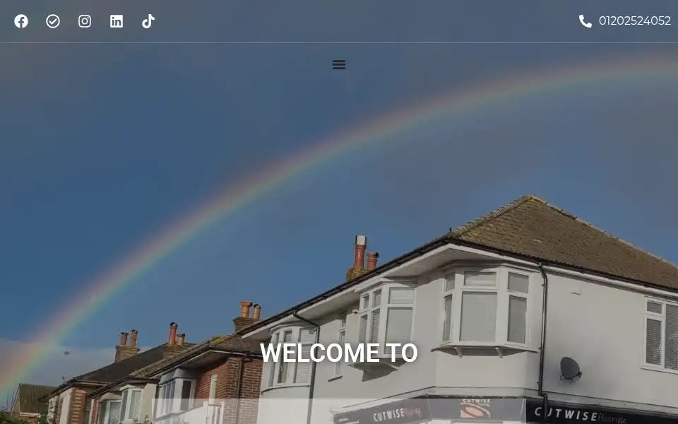 Screenshot of cutwiseflooring.co.uk