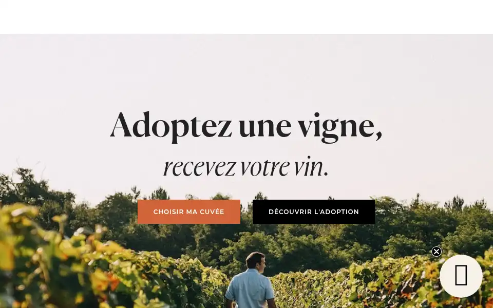Screenshot of cuvee-privee.com