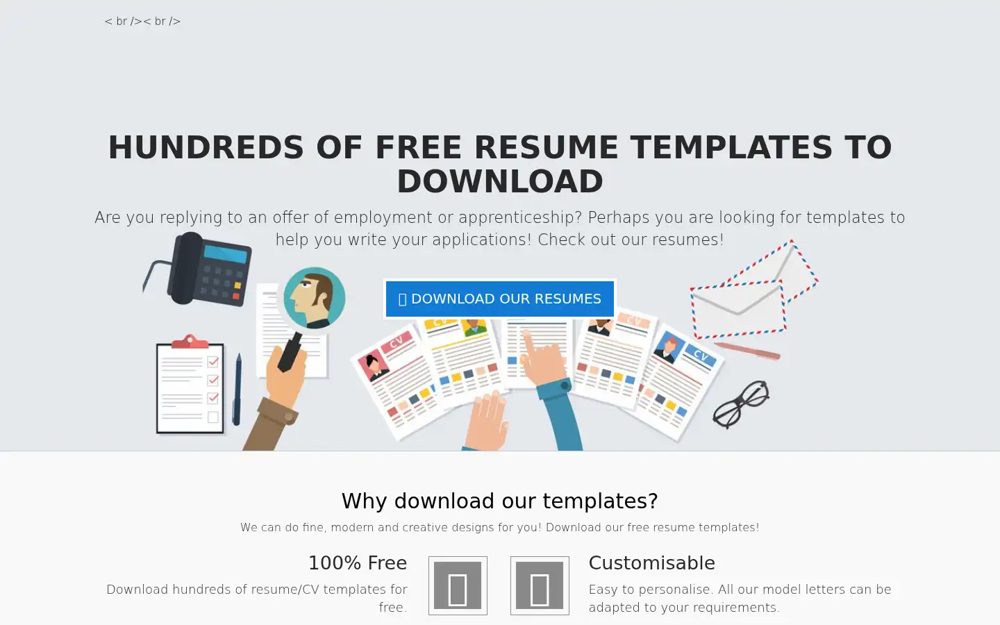 Screenshot of cv.guru