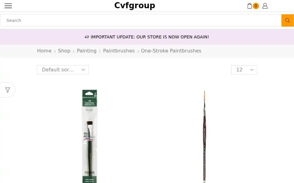 Screenshot of cvfgroup.co.uk