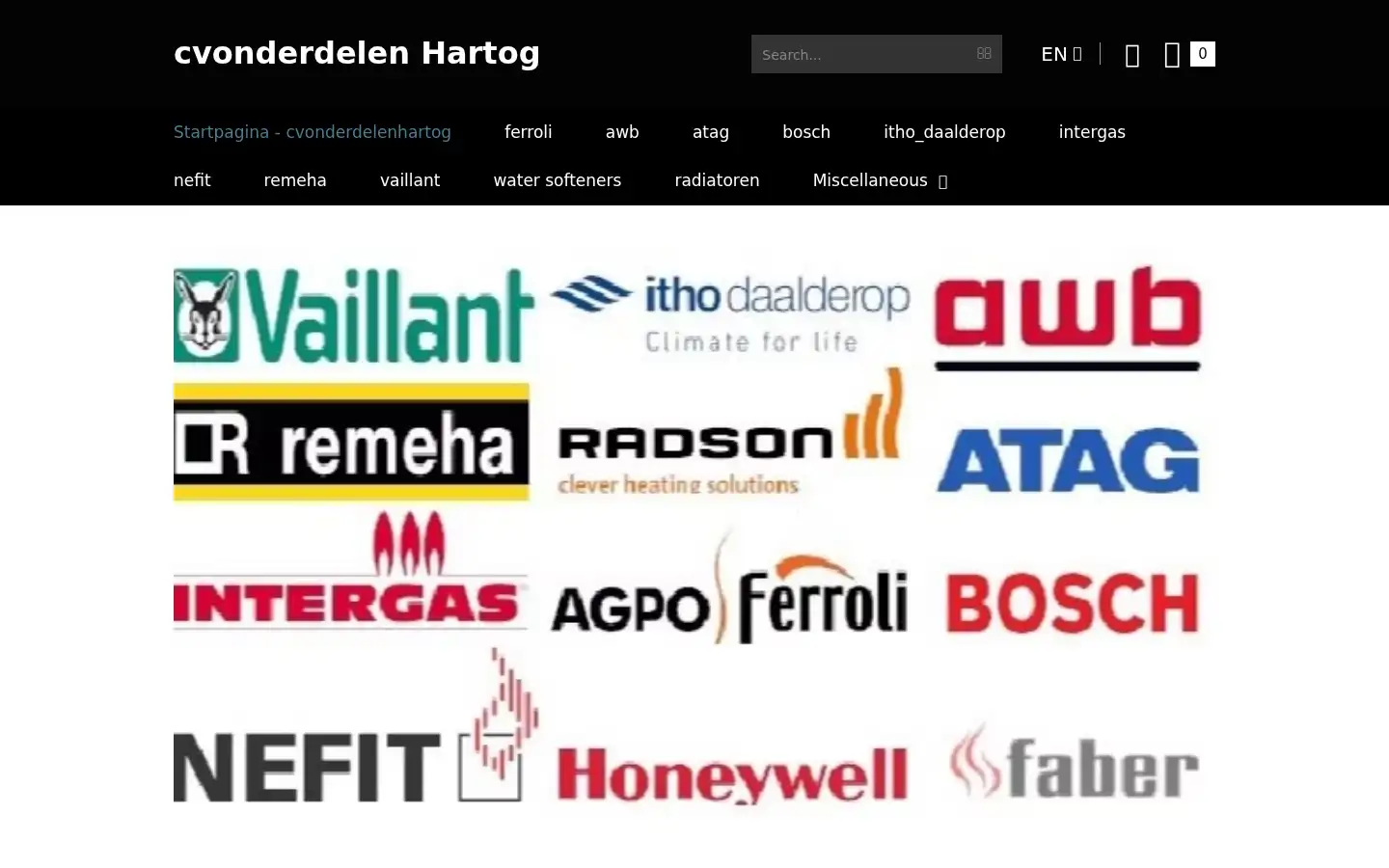 Screenshot of cvonderdelenhartog.nl