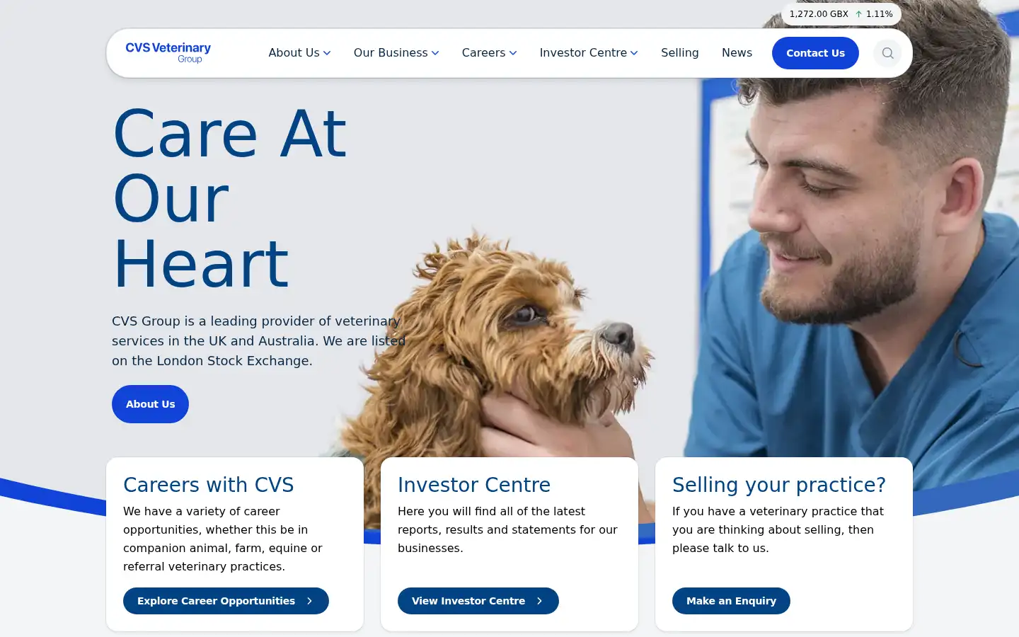 Screenshot of cvsukltd.co.uk