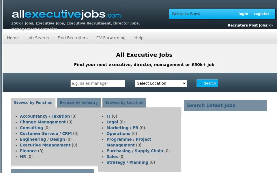 Screenshot of cvtrumpet.co.uk