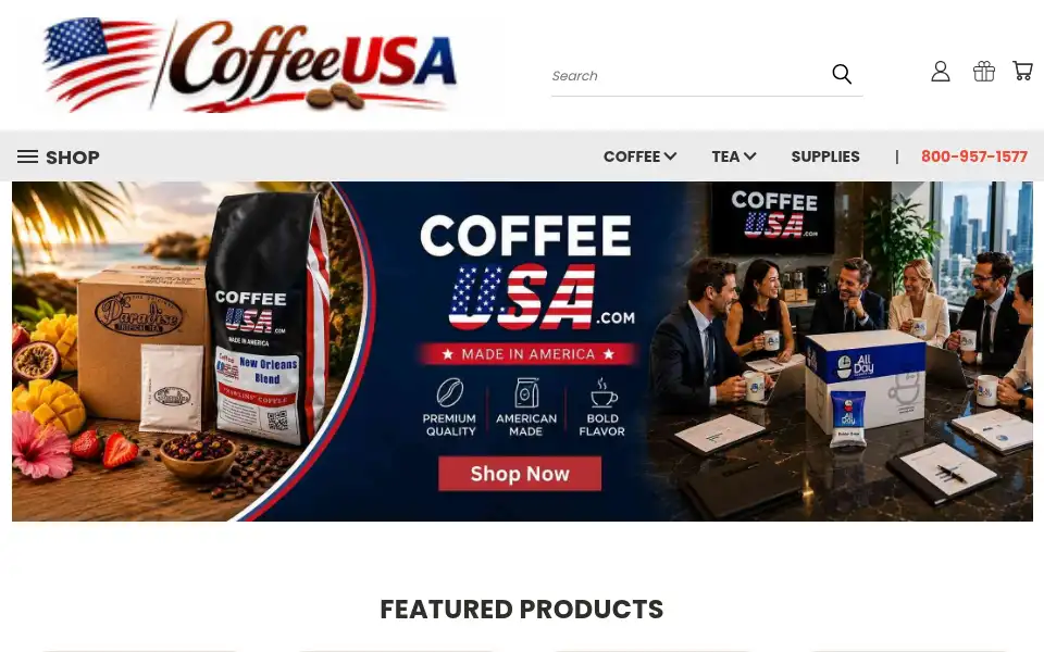 Screenshot of cw-usa.com