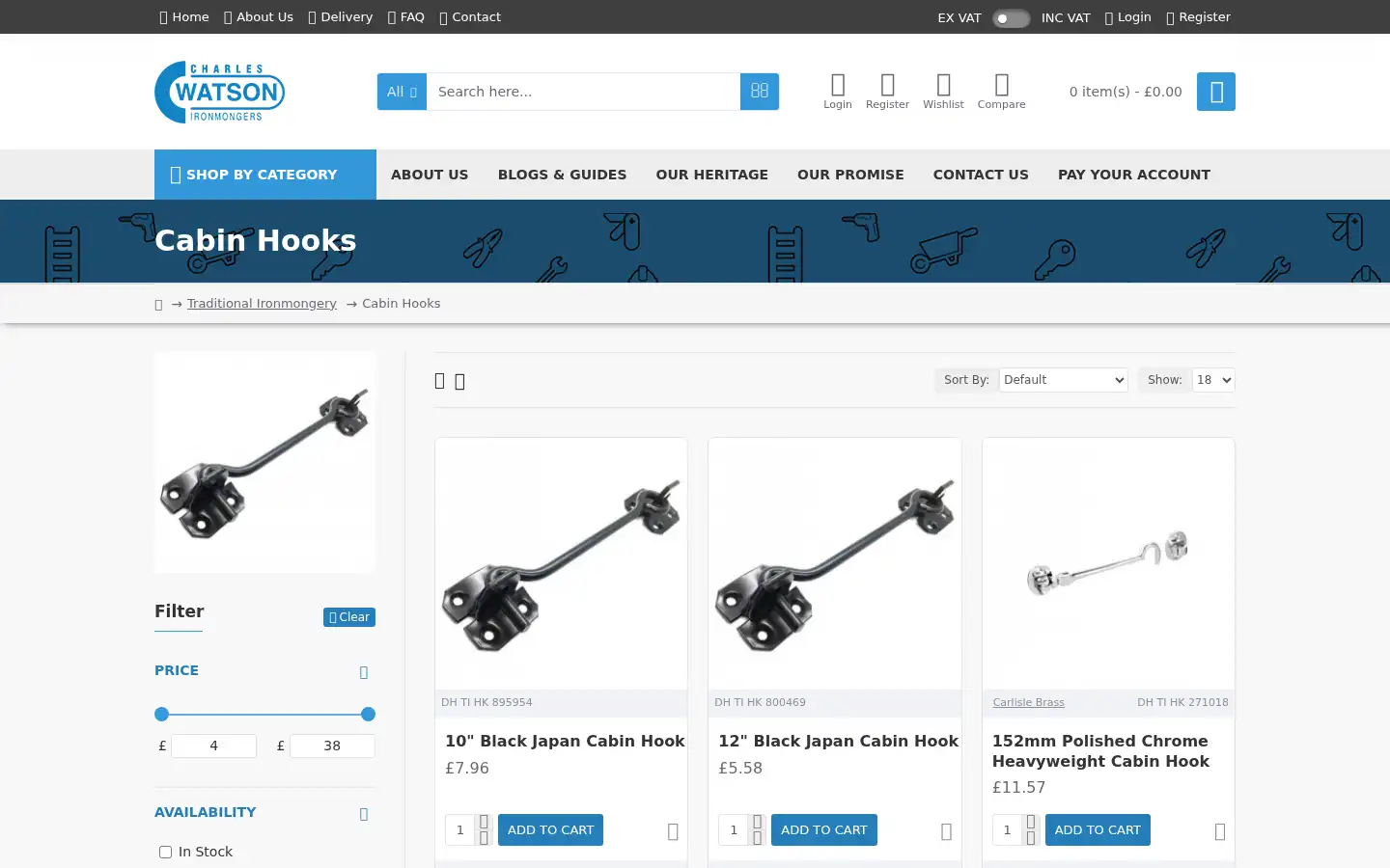 Screenshot of cwatson.co.uk