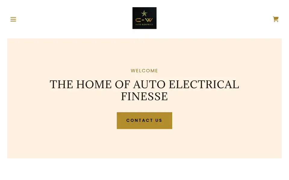 Screenshot of cwautoelectrics.co.uk
