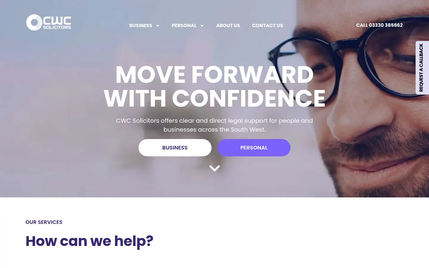 Screenshot of cwcsolicitors.co.uk