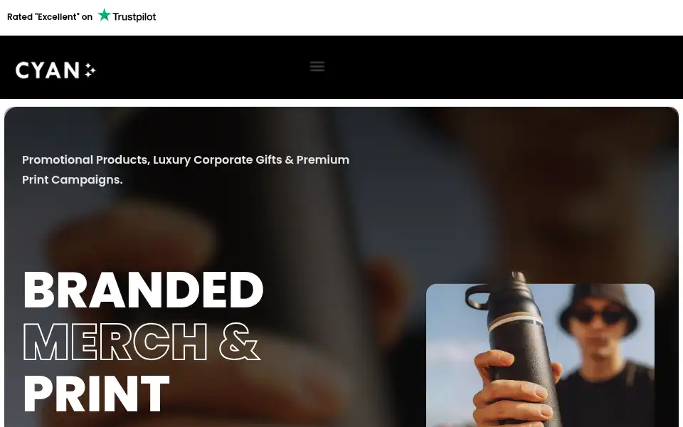 Screenshot of cyan-group.com