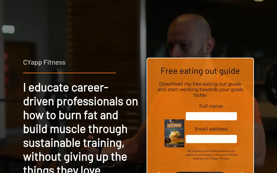 Screenshot of cyappfitness.com