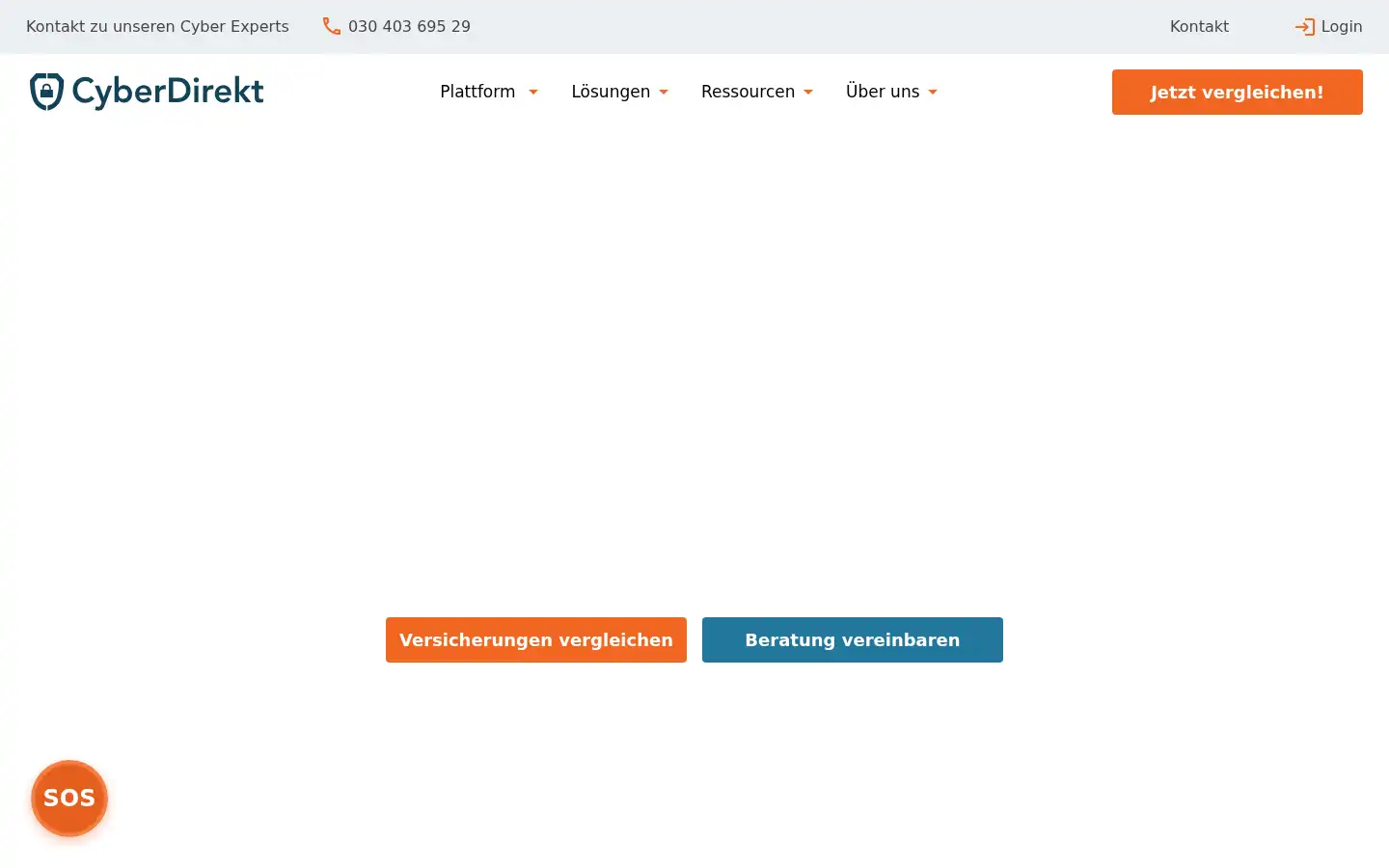 Screenshot of cyberdirekt.de