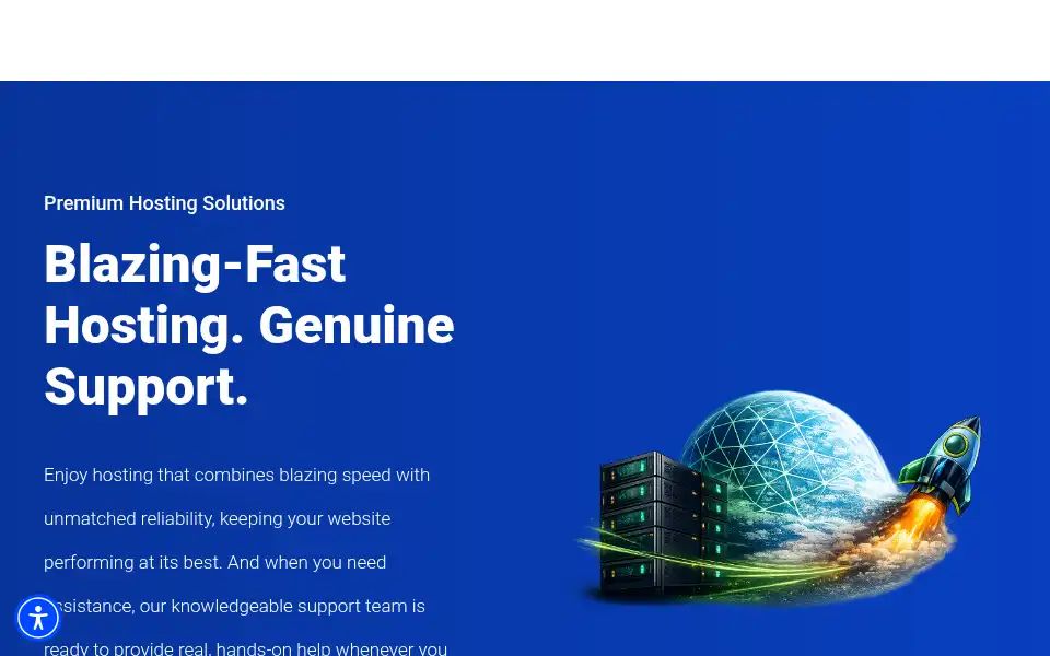 Screenshot of cyberedgehosting.com