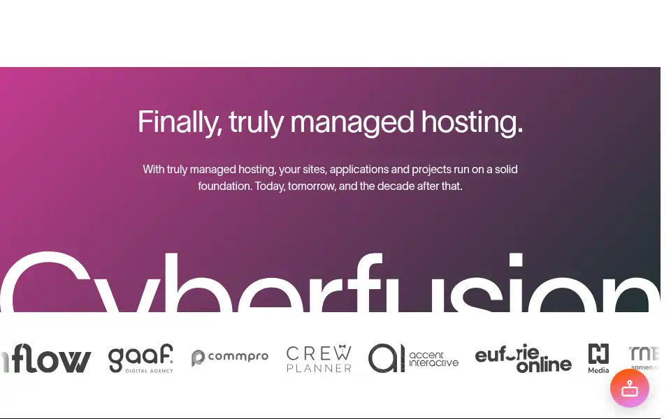 Screenshot of cyberfusion.nl