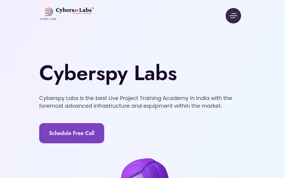 Screenshot of cyberspylabs.com