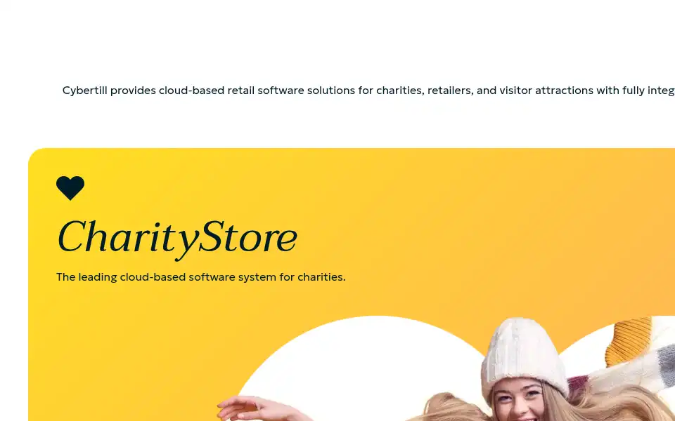 Screenshot of cybertill.com