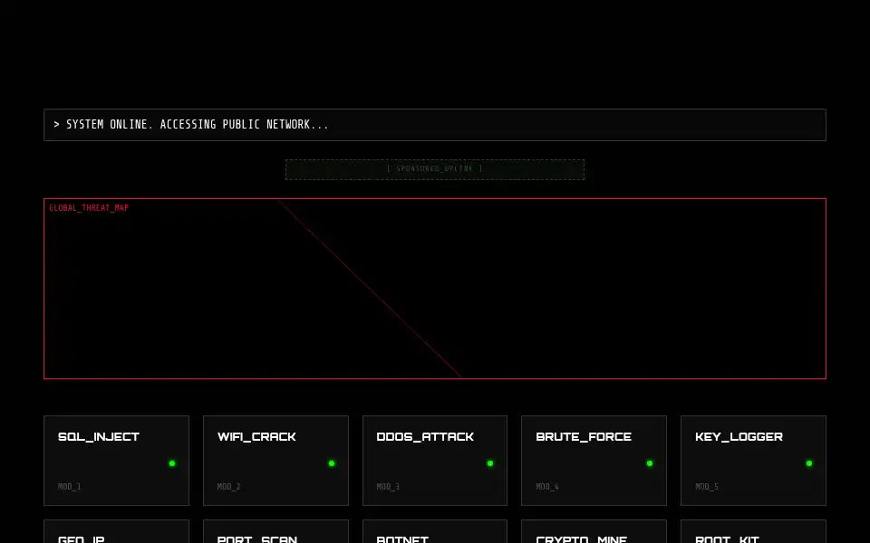 Screenshot of cyberworld.kesug.com
