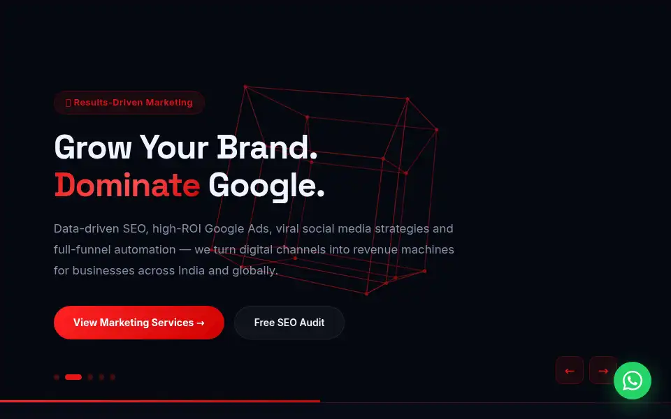 Screenshot of cybonetic.com