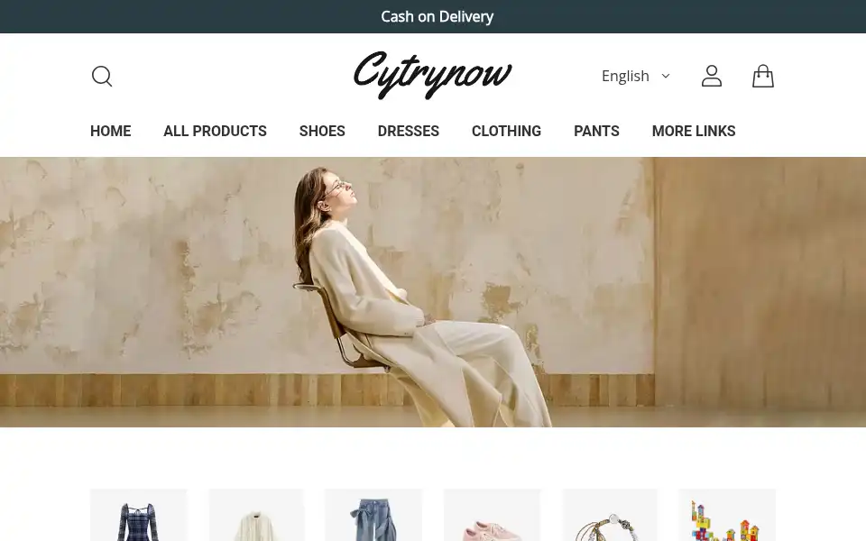 Screenshot of cytrynow.com