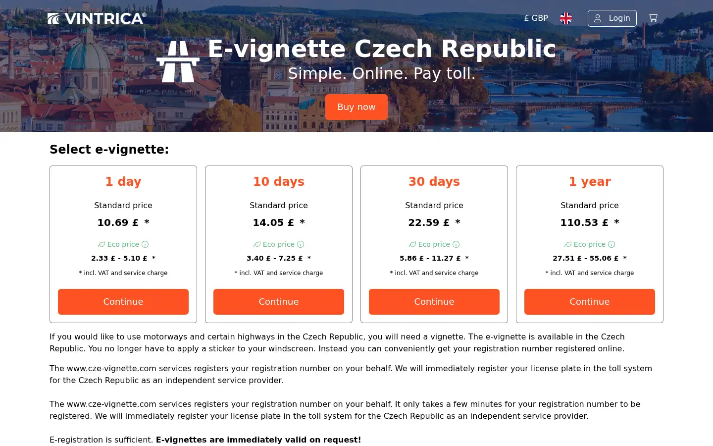 Screenshot of cze-vignette.com