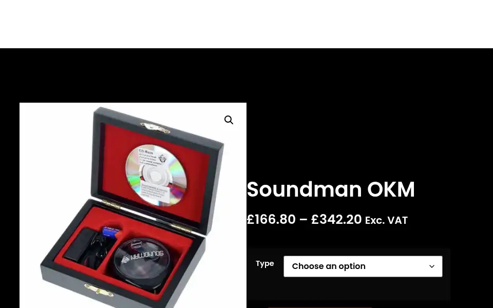 Screenshot of dacs-audio.com