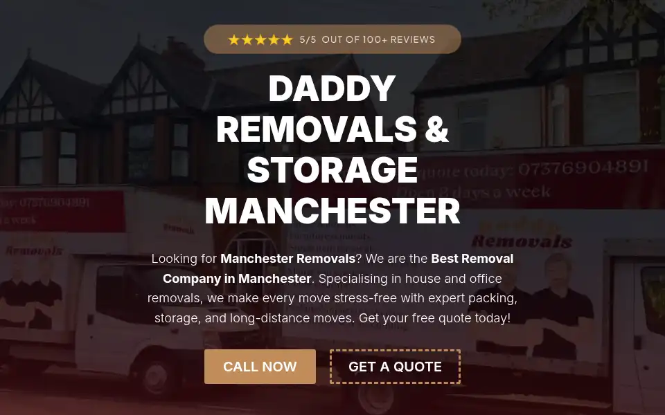 Screenshot of daddyremovals.co.uk