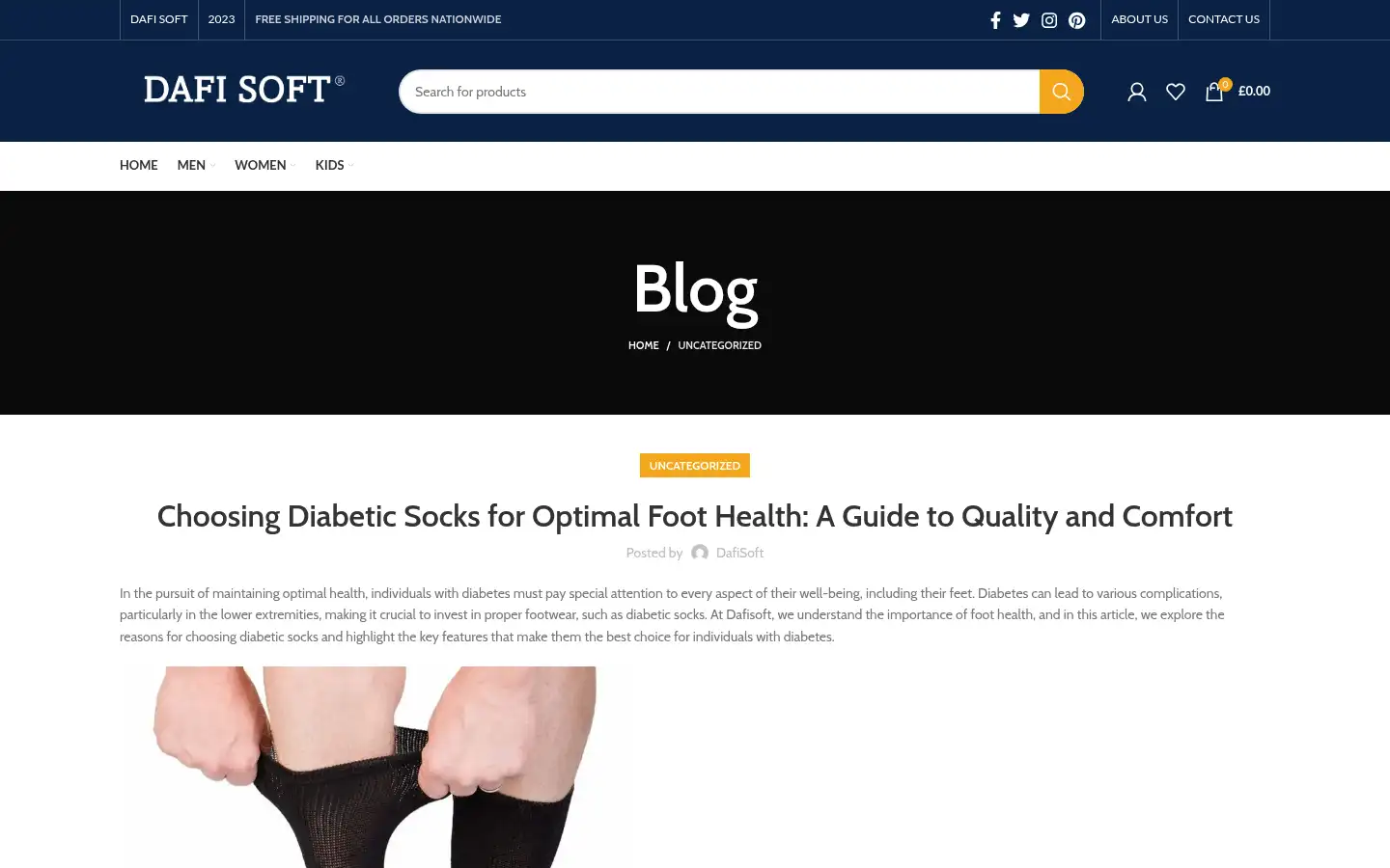 Screenshot of dafisoft.com