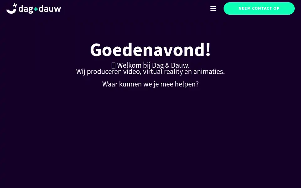 Screenshot of dagendauw.tv
